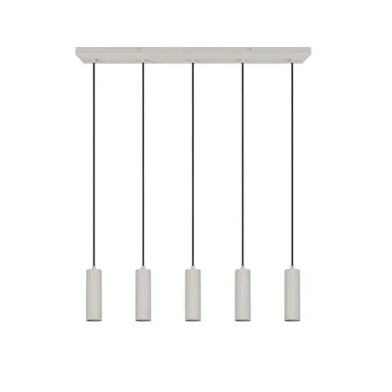 Trio Soka szürke függesztett lámpa (TRI-367700576) GU10 5 izzós IP20