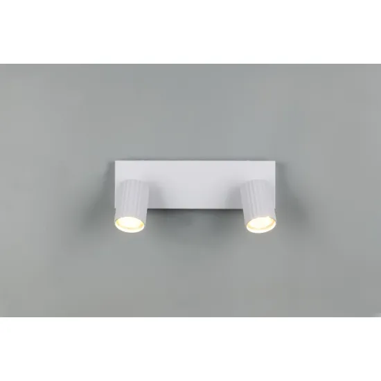 Trio Soka matt fehér mennyezeti spotlámpa (TRI-867700231) GU10 2 izzós IP20