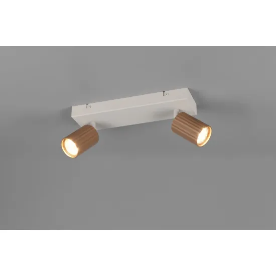 Trio Soka barna mennyezeti spotlámpa (TRI-867700265) GU10 2 izzós IP20