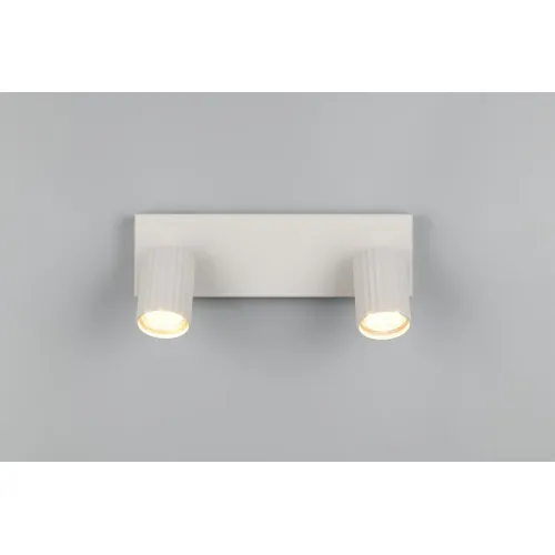 Trio Soka szürke mennyezeti spotlámpa (TRI-867700276) GU10 2 izzós IP20