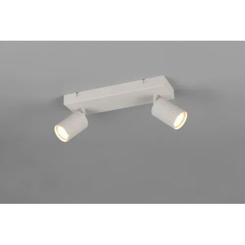 Trio Soka szürke mennyezeti spotlámpa (TRI-867700276) GU10 2 izzós IP20