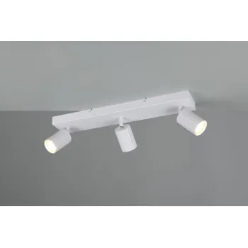 Trio Soka matt fehér mennyezeti spotlámpa (TRI-867700331) GU10 3 izzós IP20