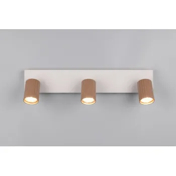 Trio Soka barna mennyezeti spotlámpa (TRI-867700365) GU10 3 izzós IP20