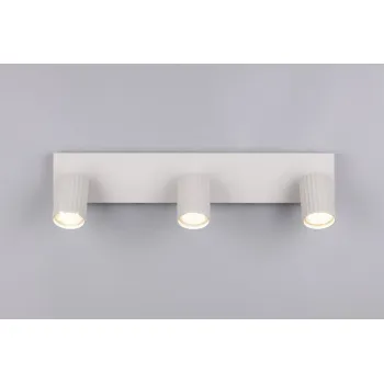 Trio Soka szürke mennyezeti spotlámpa (TRI-867700376) GU10 3 izzós IP20