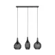 Trio Soraya fekete függesztett lámpa (TRI-365400332) E27 3 izzós IP20
