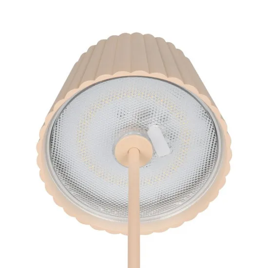 Trio Suarez homokszínű LED kültéri állólámpa (TRI-R47706166) LED 1 izzós IP44