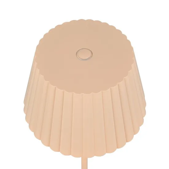 Trio Suarez homokszínű LED kültéri asztali lámpa (TRI-R57706166) LED 1 izzós IP44