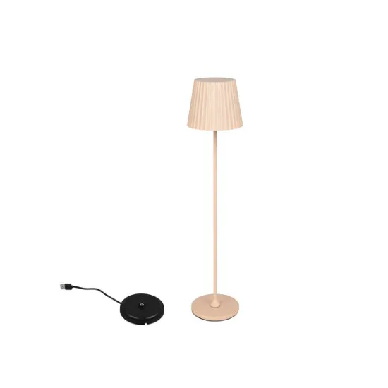 Trio Suarez homokszínű LED kültéri asztali lámpa (TRI-R57706166) LED 1 izzós IP44