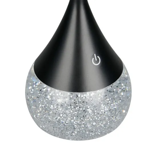 Trio Tembo fekete LED asztali lámpa (TRI-R53851102) LED 1 izzós IP20