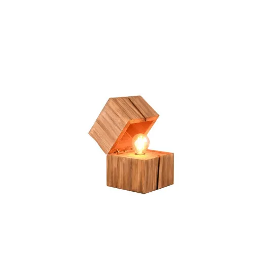 Trio Treasure barna asztali lámpa (TRI-514110130) E14 1 izzós IP20