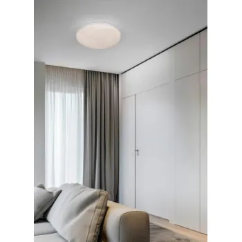 Trio Umbria fehér-alabástrom LED mennyezeti lámpa (TRI-R64631101) LED 1 izzós IP20