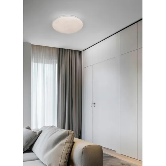 Trio Umbria fehér-alabástrom LED mennyezeti lámpa (TRI-R64631101) LED 1 izzós IP20