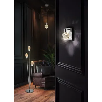 Trio Verano króm LED függesztett lámpa (TRI-354510106) LED 1 izzós IP20