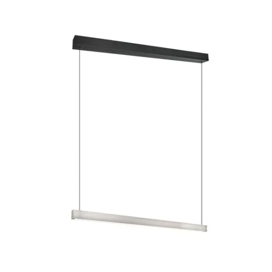 Trio Wallace matt nikkel LED függesztett lámpa (TRI-347910107) LED 1 izzós IP20