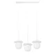 UMMO Lighting Borra  fehér függesztett lámpa (UMM-BRB311PL) G9 3 izzós IP20