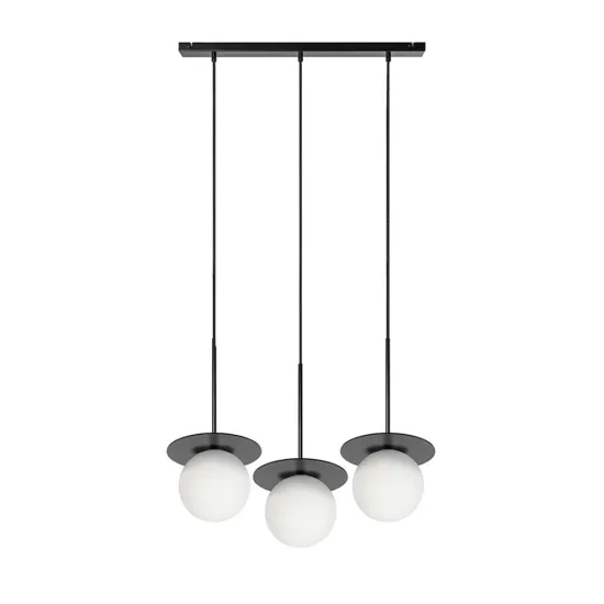 UMMO Lighting Borra  fekete-fehér függesztett lámpa (UMM-BRB322PL) G9 3 izzós IP20
