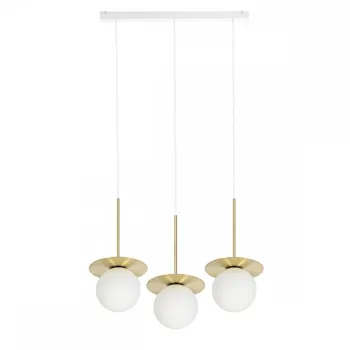 UMMO Lighting Borra  sárgaréz-fehér függesztett lámpa (UMM-BRB331PL) G9 3 izzós IP20