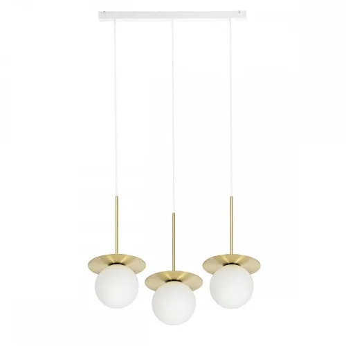 UMMO Lighting Borra  sárgaréz-fehér függesztett lámpa (UMM-BRB331PL) G9 3 izzós IP20