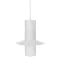 UMMO Lighting Caponio  fehér függesztett lámpa (UMM-CPA111P0) E27 1 izzós IP20