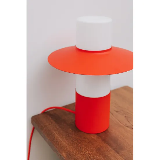 UMMO Lighting Caponio  fehér asztali lámpa (UMM-CPS111P1) E27 1 izzós IP20