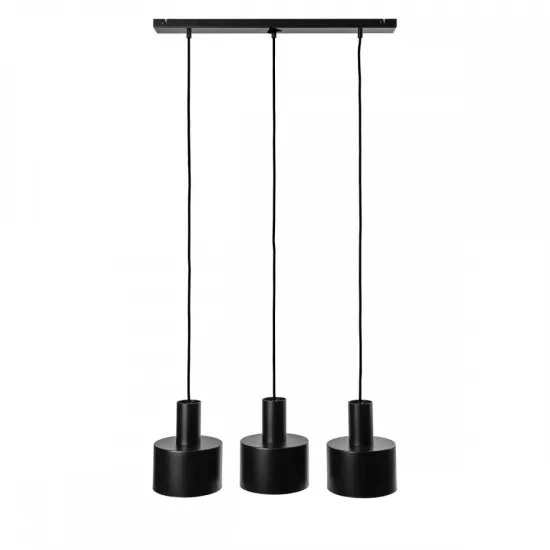UMMO Lighting Enkel  fekete függesztett lámpa (UMM-EN3322P0) E27 3 izzós IP20