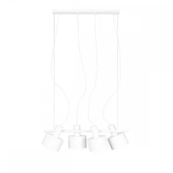 UMMO Lighting Enkel  fehér függesztett lámpa (UMM-EN4411P0) E27 4 izzós IP20