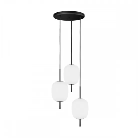 UMMO Lighting Epli Mini  fekete-fehér függesztett lámpa (UMM-EM0322P3) G9 3 izzós IP20