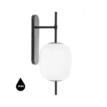 UMMO Lighting Epli Mini  fekete-fehér vízvédett fali lámpa (UMM-EMK120S0) G9 1 izzós IP44