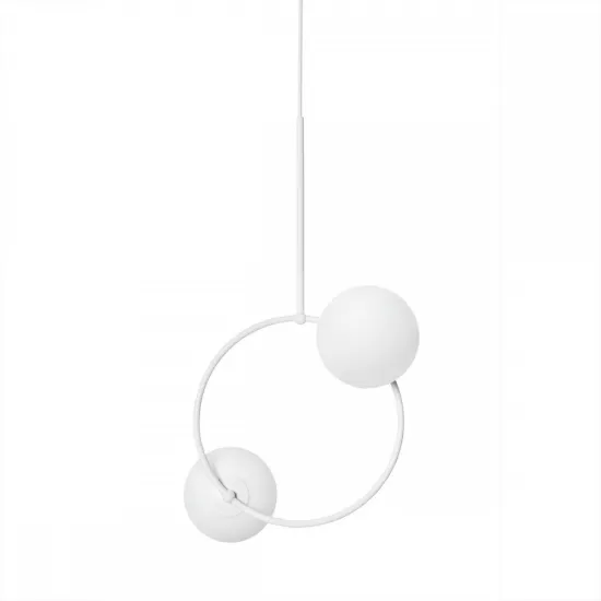 UMMO Lighting Fuppu  fehér függesztett lámpa (UMM-FPA211P0) G9 2 izzós IP20