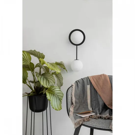 UMMO Lighting Furiko  fekete-fehér fali lámpa (UMM-FUA22000) G9 1 izzós IP20