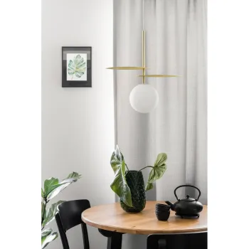 UMMO Lighting Fyllo  sárgaréz-fehér függesztett lámpa (UMM-FYA131P0) G9 1 izzós IP20