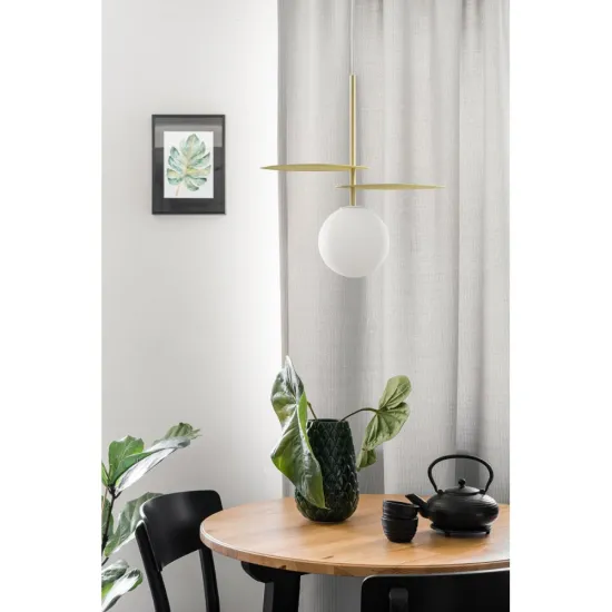UMMO Lighting Fyllo  sárgaréz-fehér függesztett lámpa (UMM-FYA131P0) G9 1 izzós IP20