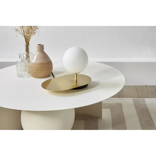 UMMO Lighting Hanea  sárgaréz-fehér asztali lámpa (UMM-HAS132P1) G9 1 izzós IP20