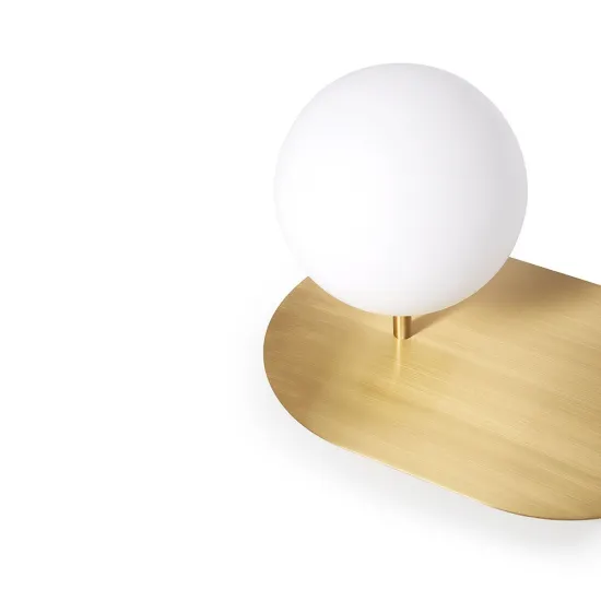 UMMO Lighting Hanea  sárgaréz-fehér asztali lámpa (UMM-HAS132P1) G9 1 izzós IP20