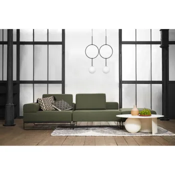 UMMO Lighting Isuulla  fekete-fehér függesztett lámpa (UMM-ISB222P0) G9 2 izzós IP20