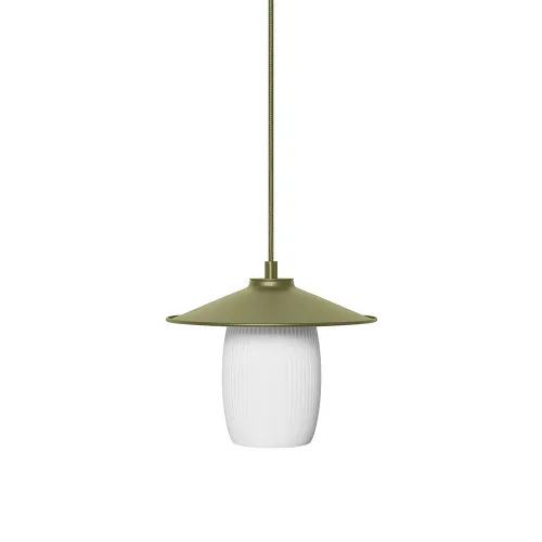 UMMO Lighting Jingu  zöld-fehér függesztett lámpa (UMM-JNA11414P0) E27 1 izzós IP20