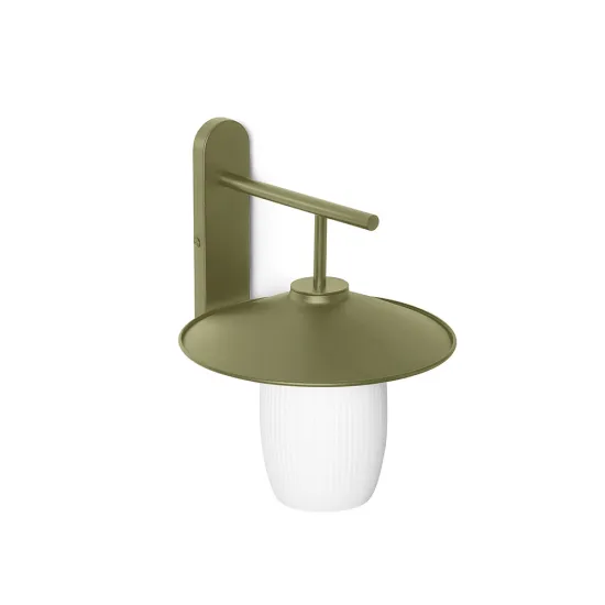 UMMO Lighting Jingu  zöld-fehér fali lámpa (UMM-JNB114000) E27 1 izzós IP20