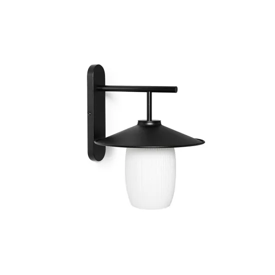 UMMO Lighting Jingu  fekete-fehér fali lámpa (UMM-JNB12000) E27 1 izzós IP20