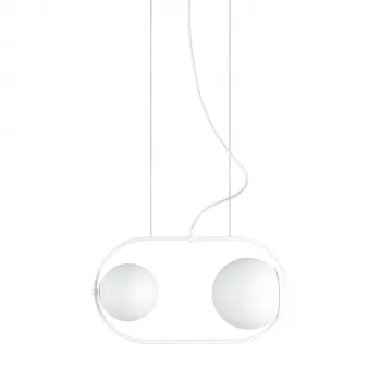 UMMO Lighting Koban  fehér függesztett lámpa (UMM-KOA211P0) G9 2 izzós IP20