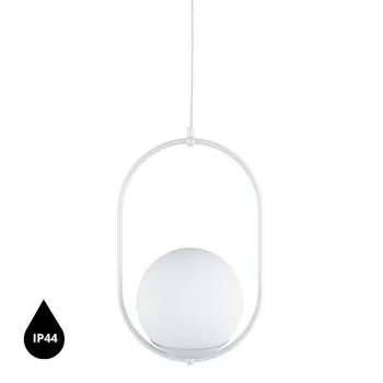 UMMO Lighting Koban  fehér vízvédett függesztett lámpa (UMM-KOB111PS0) E27 1 izzós IP44