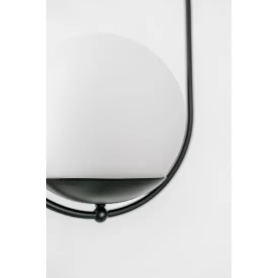 UMMO Lighting Koban  fekete-fehér függesztett lámpa (UMM-KOB122P0) E27 1 izzós IP20