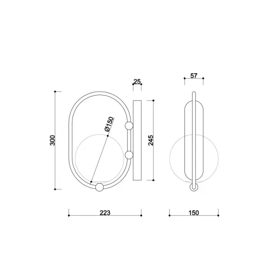 UMMO Lighting Koban  fehér fali lámpa (UMM-KOD11000) G9 1 izzós IP20