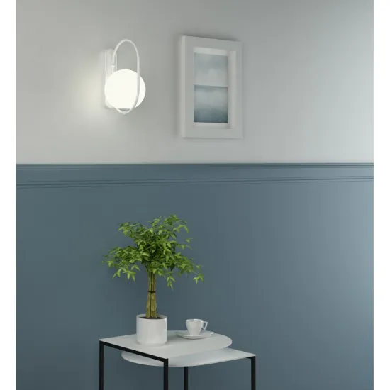 UMMO Lighting Koban  fehér vízvédett fali lámpa (UMM-KOD110S0) G9 1 izzós IP44