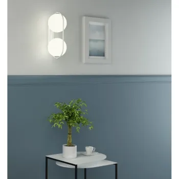 UMMO Lighting Koban  fehér vízvédett fali lámpa (UMM-KOE110S0) G9 2 izzós IP44