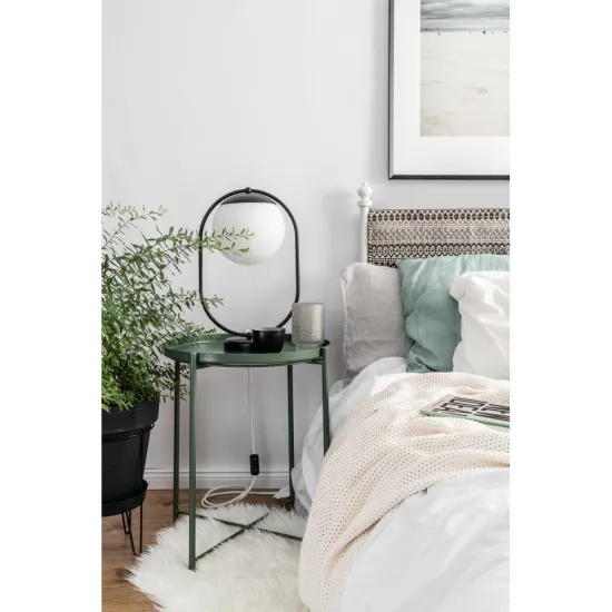 UMMO Lighting Koban  fehér asztali lámpa (UMM-KOS111P1) E27 1 izzós IP20