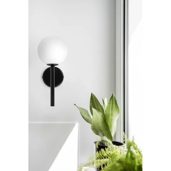 UMMO Lighting Kop  fekete-fehér vízvédett fali lámpa (UMM-KPA120S0) G9 1 izzós IP44