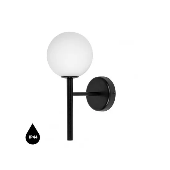 UMMO Lighting Kop  fekete-fehér vízvédett fali lámpa (UMM-KPA120S0) G9 1 izzós IP44