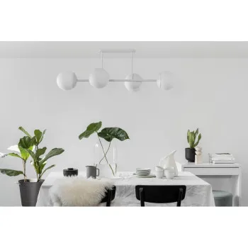 UMMO Lighting Kop  fehér mennyezeti lámpa (UMM-KPD41003) E27 4 izzós IP20