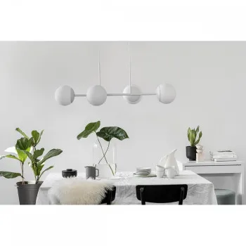 UMMO Lighting Kop  fehér függesztett lámpa (UMM-KPE411P0) E27 4 izzós IP20