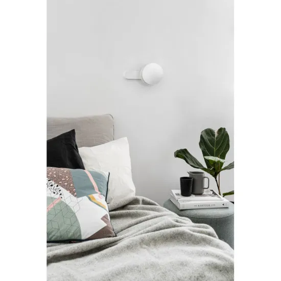 UMMO Lighting Kuul  fehér fali lámpa (UMM-KLD110S0) G9 1 izzós IP44